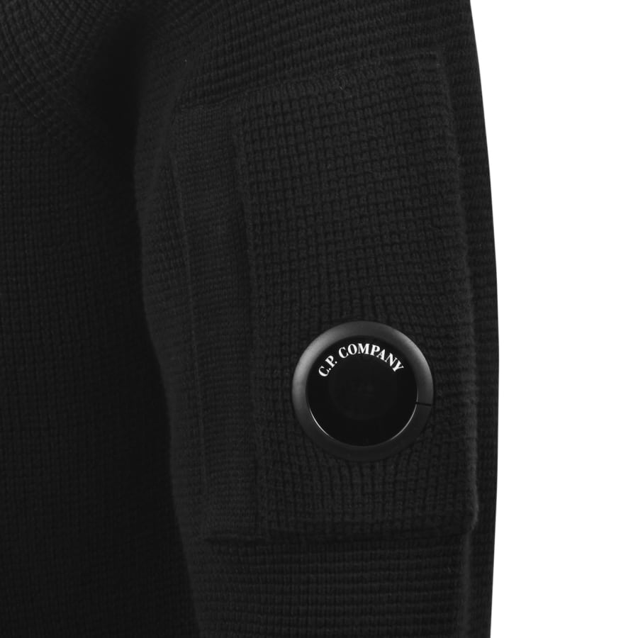 Image number 4 for CP Company Knit Cardigan Black