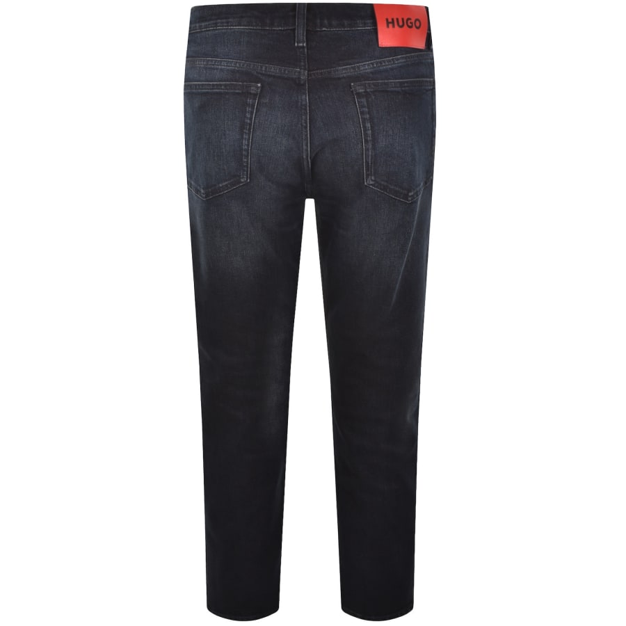 Image number 3 for HUGO 708 Slim Jeans Navy