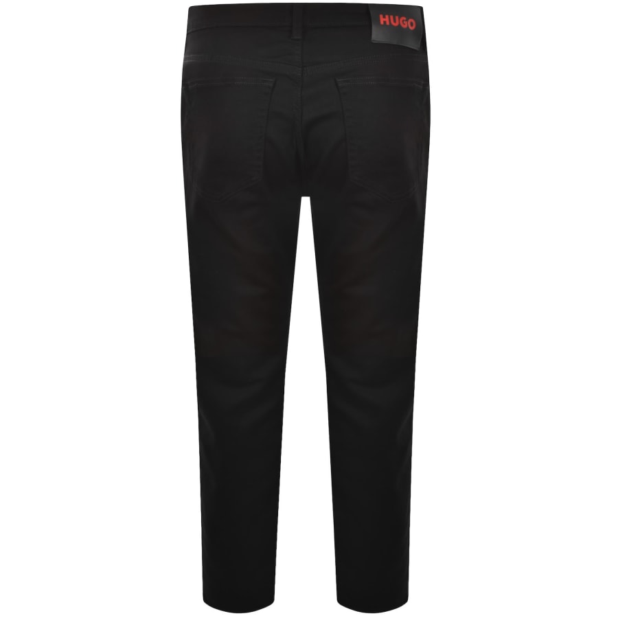 Image number 3 for HUGO 708 Slim Jeans Black