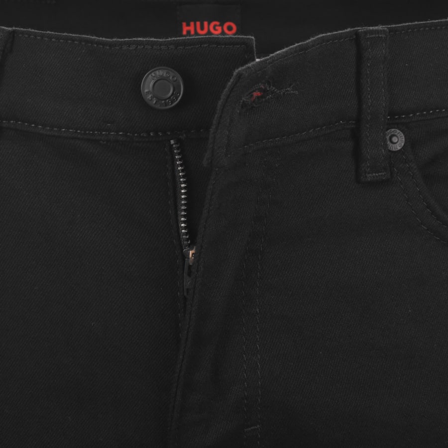 Image number 5 for HUGO 708 Slim Jeans Black