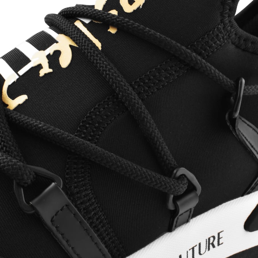 Image number 4 for Versace Jeans Couture Dynamic SA6 Trainers Black