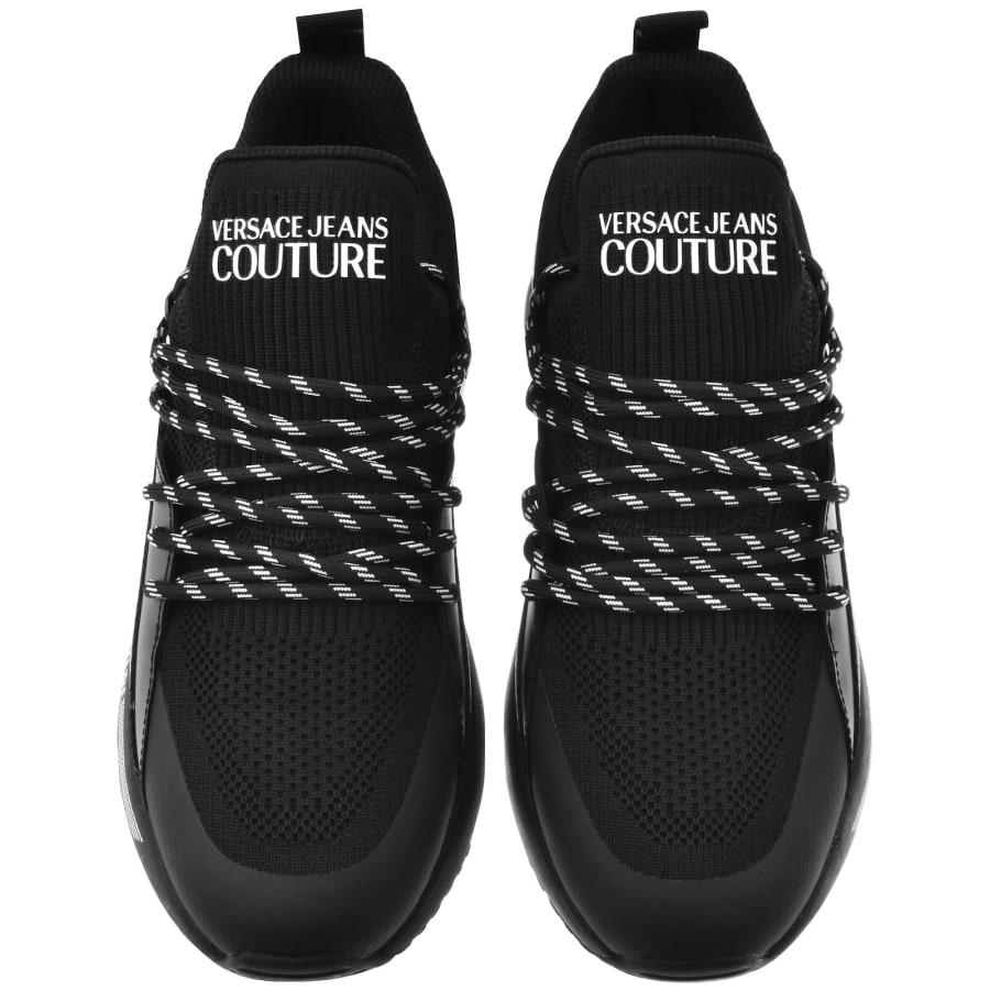Image number 3 for Versace Jeans Couture Dynamic SA3 Trainers Black