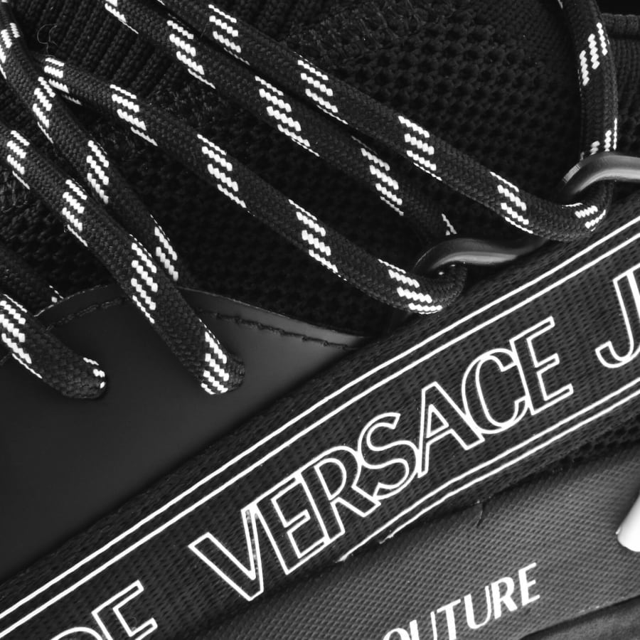 Image number 4 for Versace Jeans Couture Dynamic SA3 Trainers Black