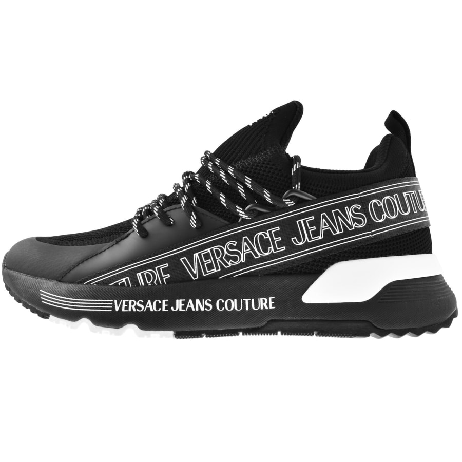 Image number 1 for Versace Jeans Couture Dynamic SA3 Trainers Black