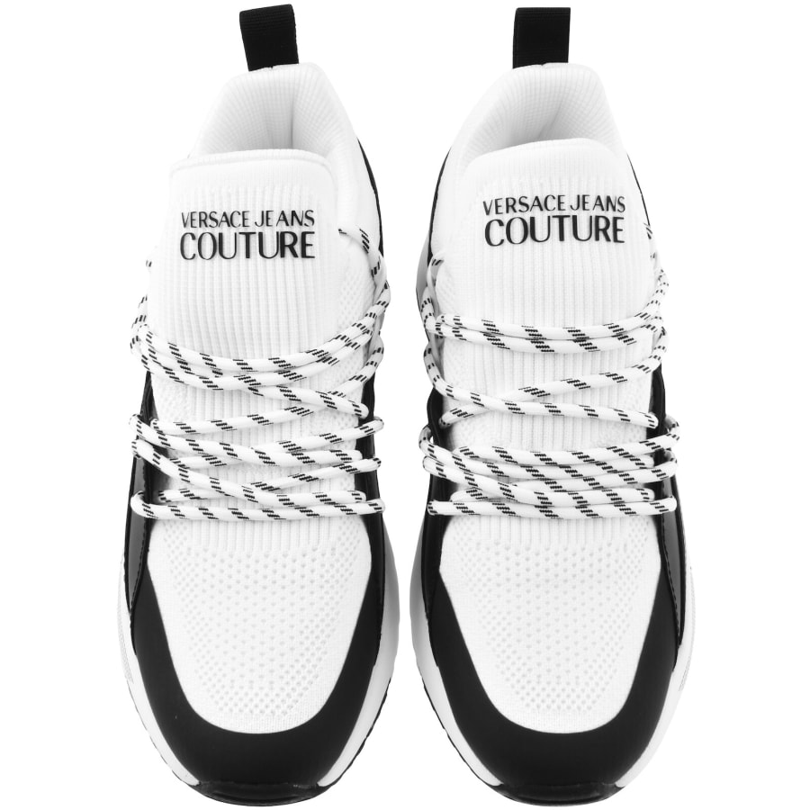 Image number 3 for Versace Jeans Couture Dynamic SA3 Trainers White