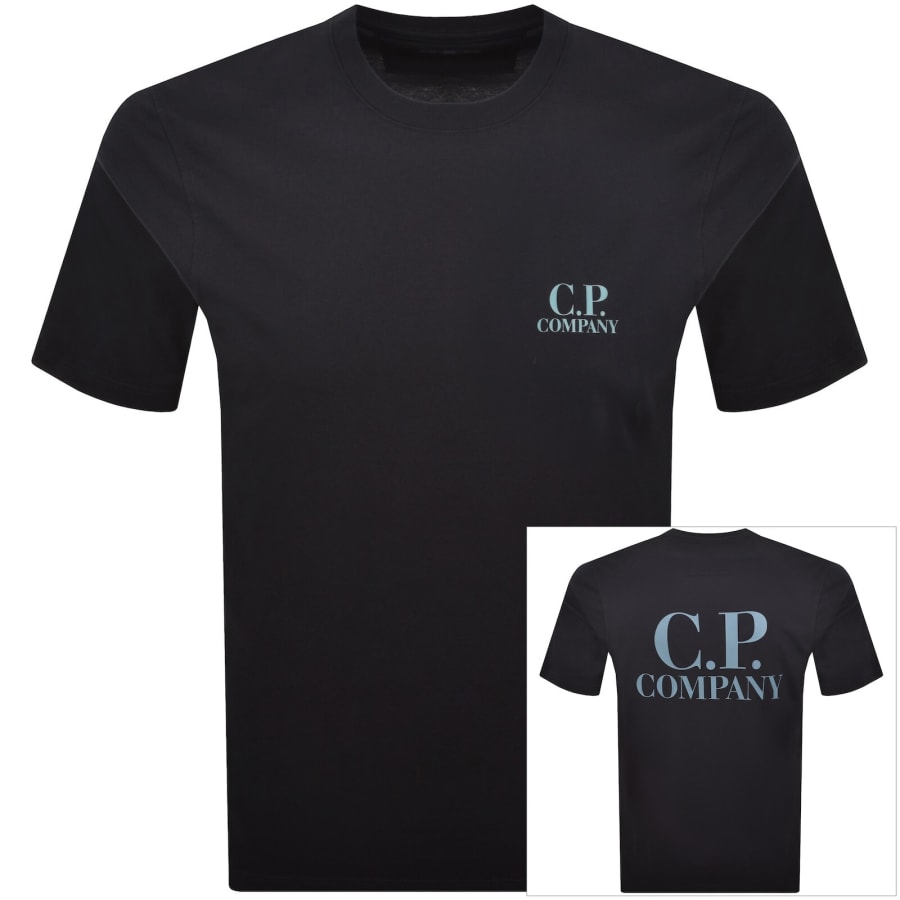 Image number 1 for CP Company Comfort T Shirt Navy