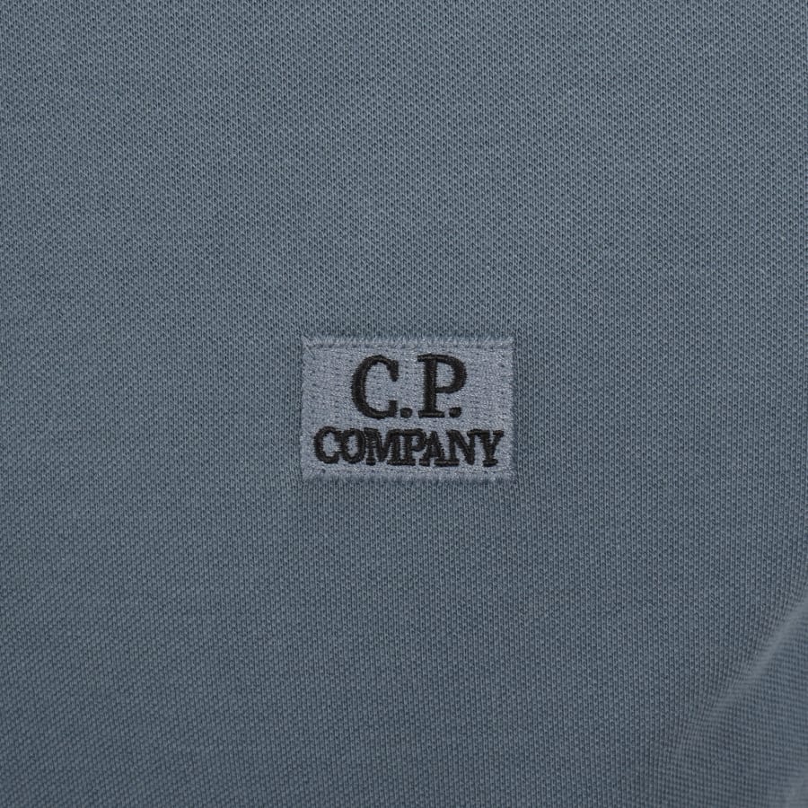Image number 3 for CP Company Polo T Shirt Orion Blue