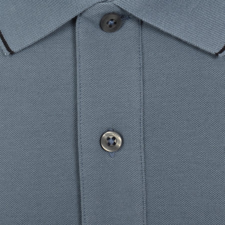 Image number 4 for CP Company Polo T Shirt Orion Blue