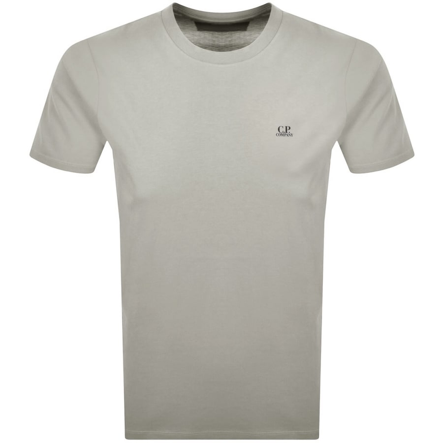 Image number 2 for CP Company Goggle T Shirt Flint Grey