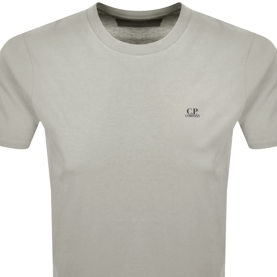 Image number 3 for CP Company Goggle T Shirt Flint Grey