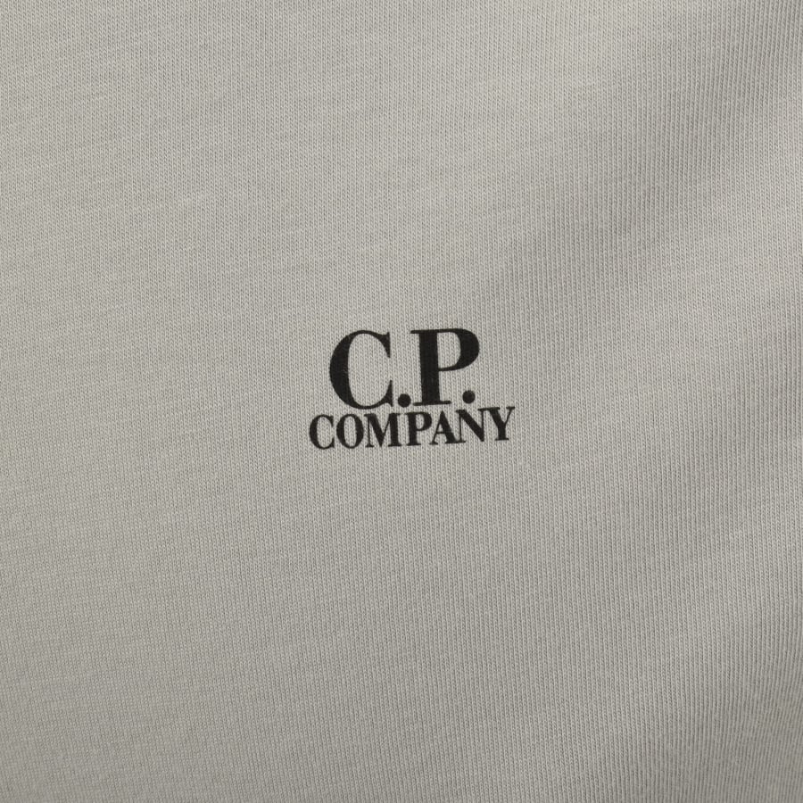 Image number 4 for CP Company Goggle T Shirt Flint Grey