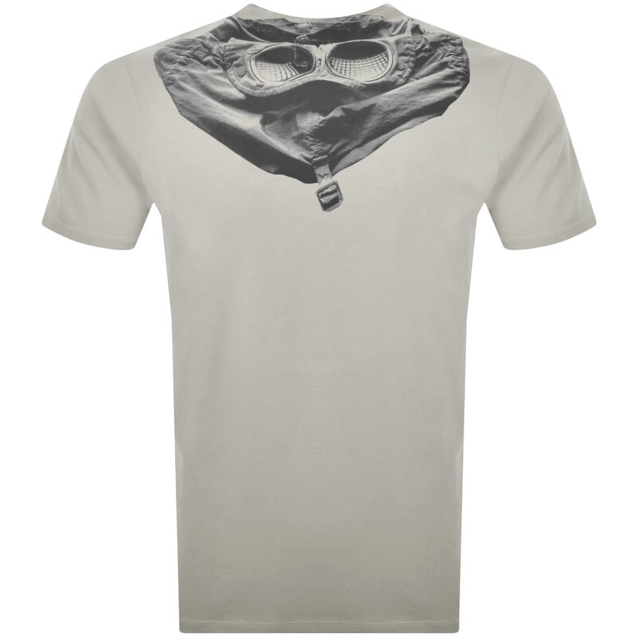 Image number 5 for CP Company Goggle T Shirt Flint Grey