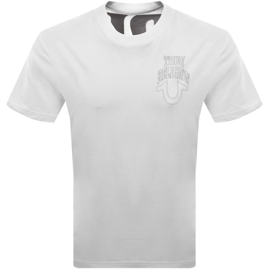 Image number 2 for True Religion No 1 Buddha T Shirt Optic White