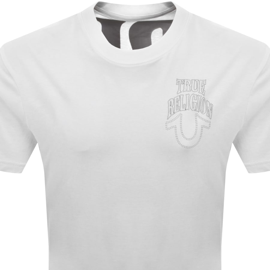 Image number 3 for True Religion No 1 Buddha T Shirt Optic White