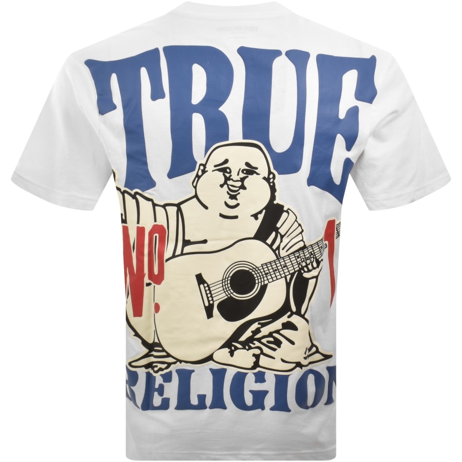 Image number 5 for True Religion No 1 Buddha T Shirt Optic White