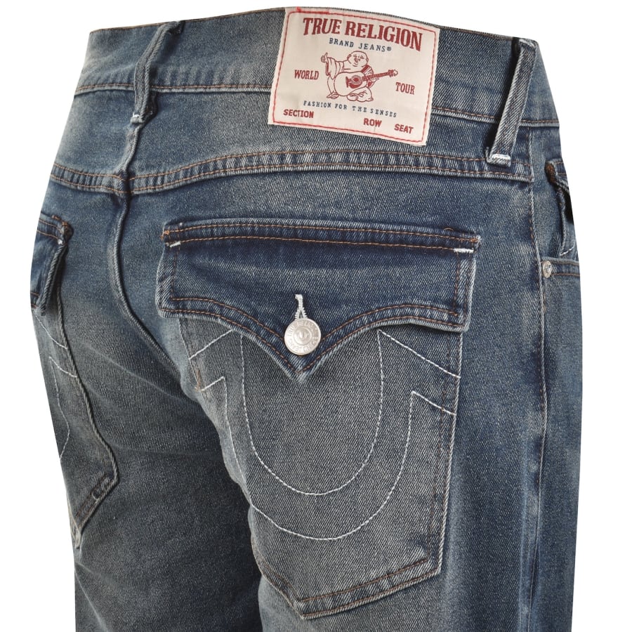 Image number 4 for True Religion Geno SN Flap Jeans Blue