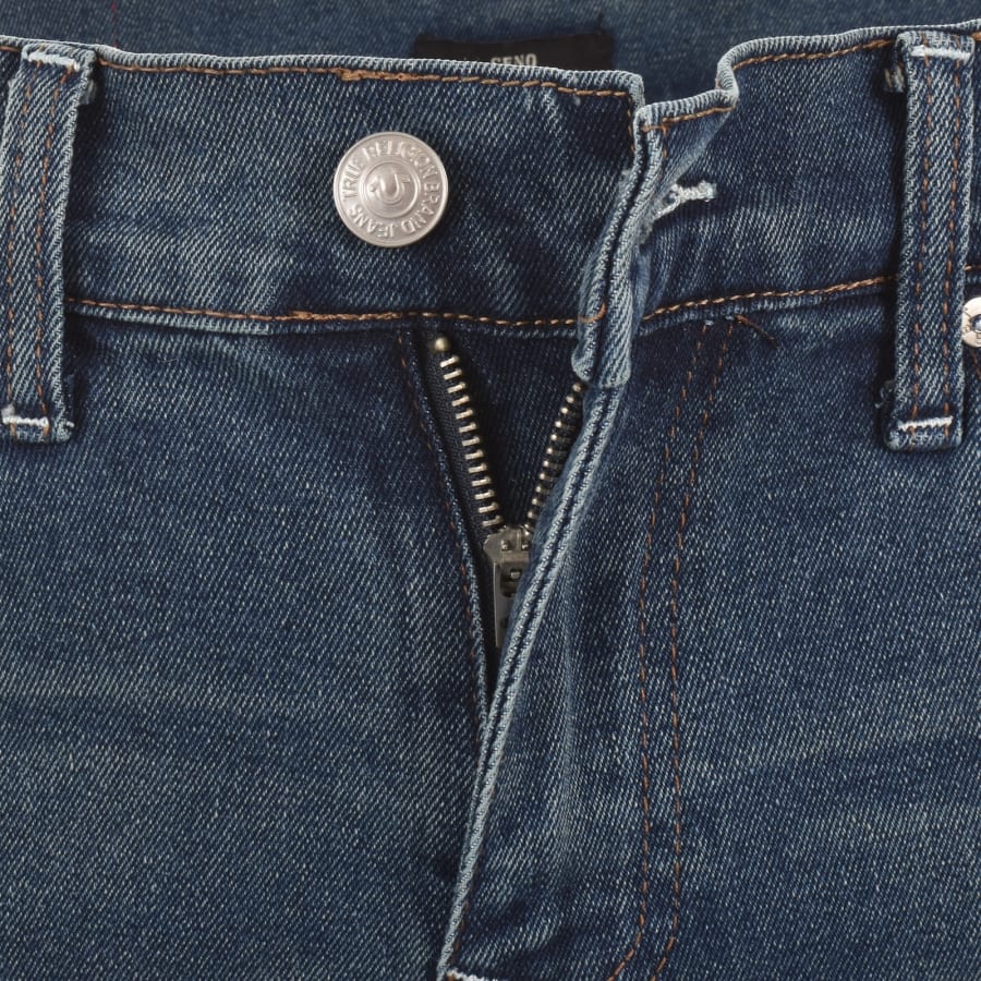 Image number 5 for True Religion Geno SN Flap Jeans Blue