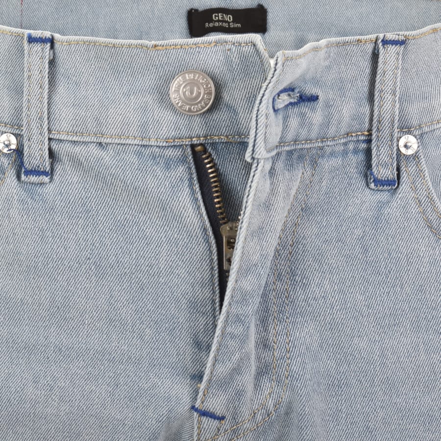 Image number 5 for True Religion Geno SN Flap Jeans Blue