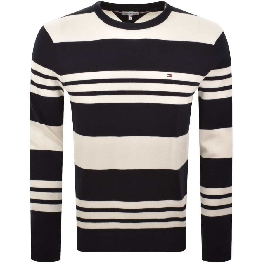 Image number 1 for Tommy Hilfiger Essential Knit Jumper Navy