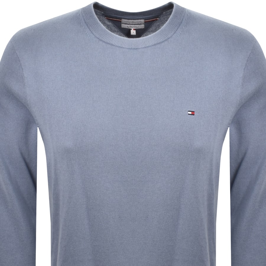 Image number 2 for Tommy Hilfiger Cashmere Blend Jumper Brisk Blue