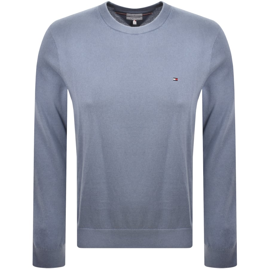 Image number 1 for Tommy Hilfiger Cashmere Blend Jumper Brisk Blue