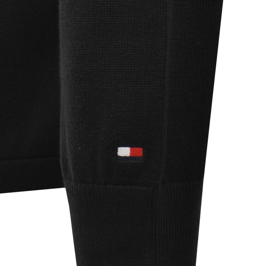 Image number 3 for Tommy Hilfiger Knitted Over Shirt Black