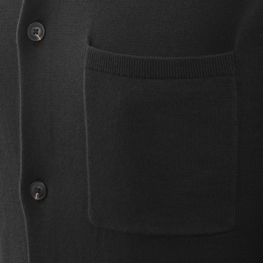 Image number 4 for Tommy Hilfiger Knitted Over Shirt Black