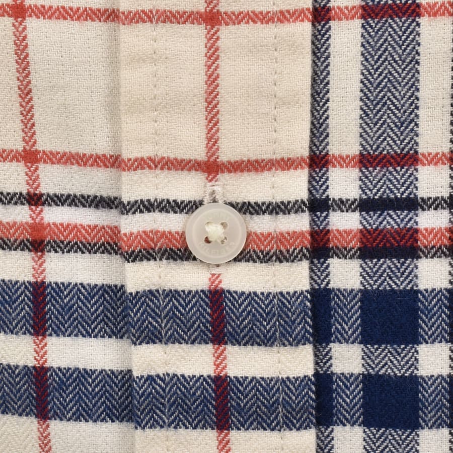 Image number 4 for Tommy Hilfiger Flannel Shirt Cream