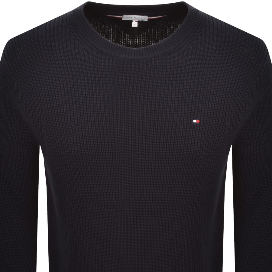 Image number 2 for Tommy Hilfiger Knit Jumper Navy