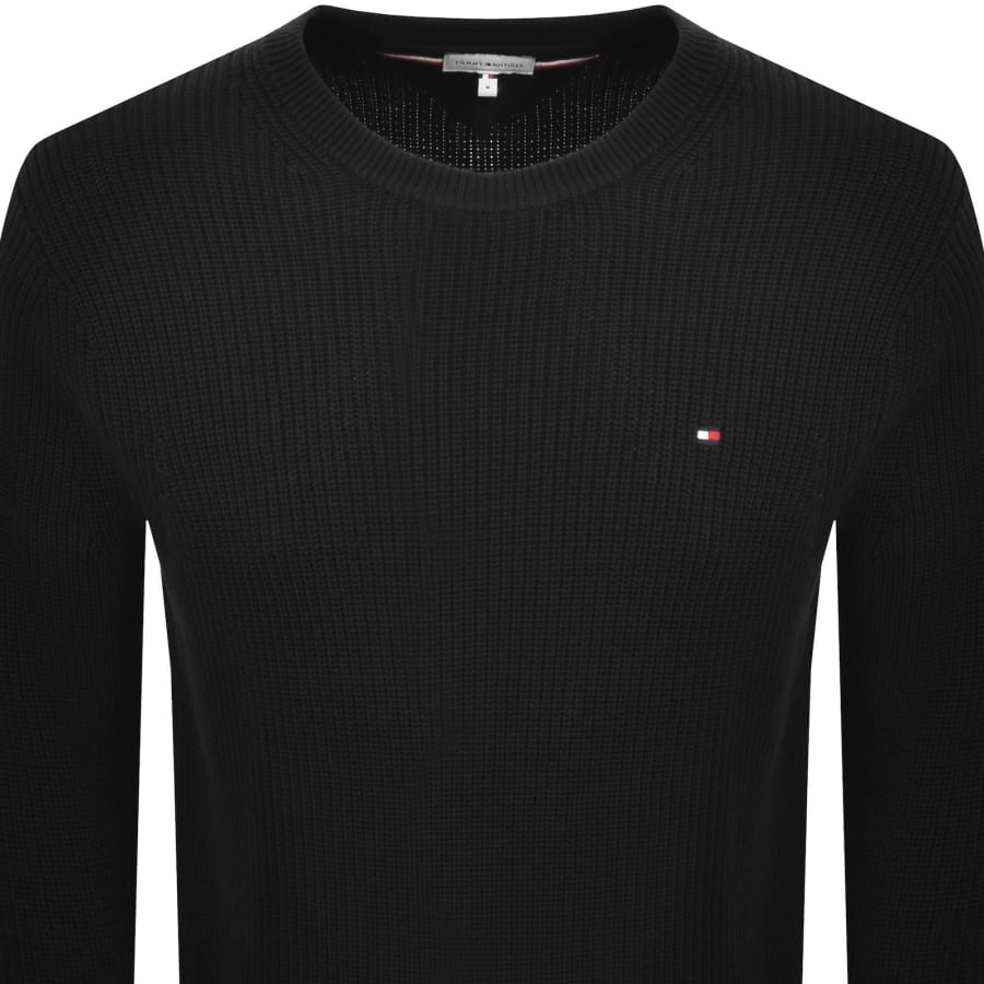 Image number 2 for Tommy Hilfiger Knit Jumper Black