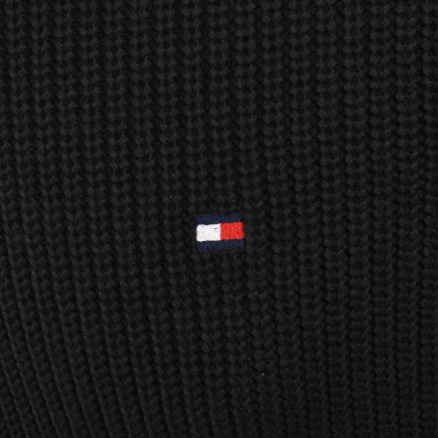 Image number 3 for Tommy Hilfiger Knit Jumper Black