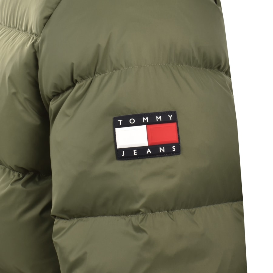 Image number 5 for Tommy Jeans Essential Down Jacket Green