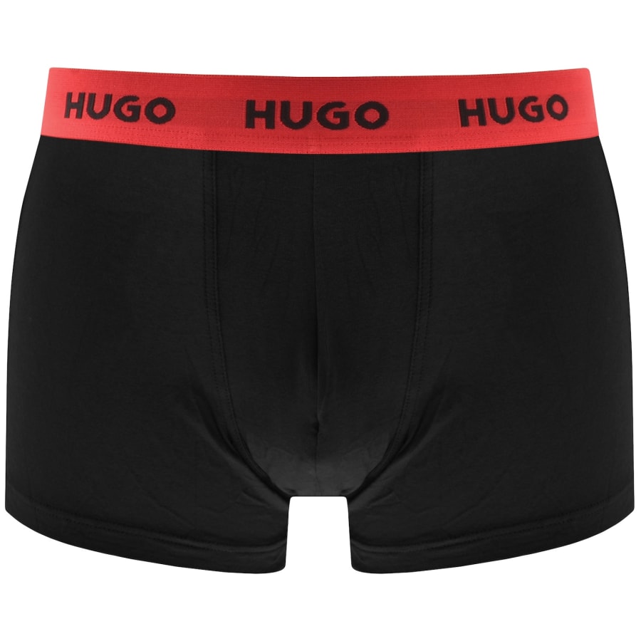 Image number 2 for HUGO 3 Pack Trunks Black