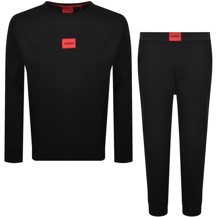 Image number 1 for HUGO Galaxy Lounge Set Black