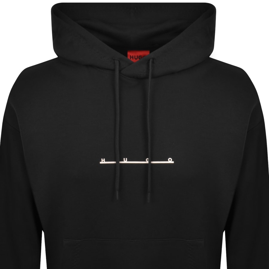 Image number 2 for HUGO Datri Hoodie Black