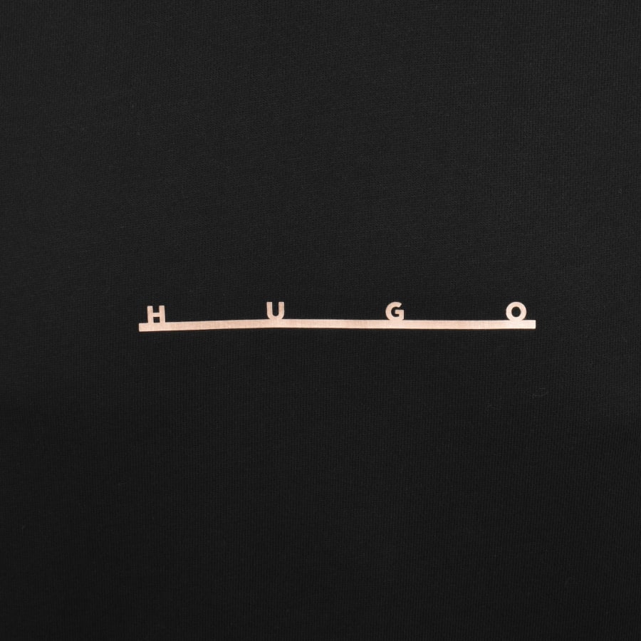 Image number 3 for HUGO Datri Hoodie Black
