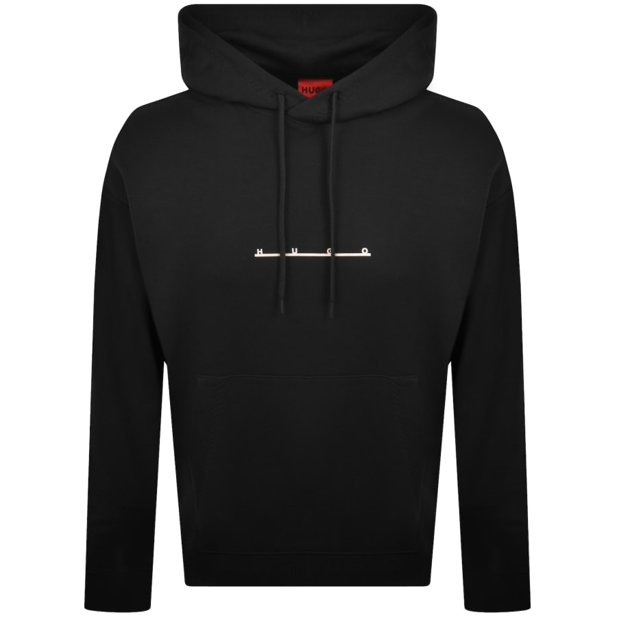 Image number 1 for HUGO Datri Hoodie Black
