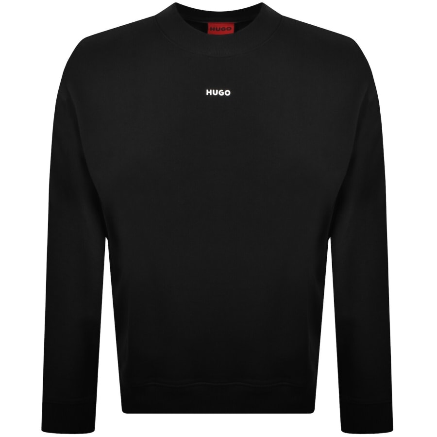 Image number 1 for HUGO Dapocrew Relaxed Fit Sweatshirt Black