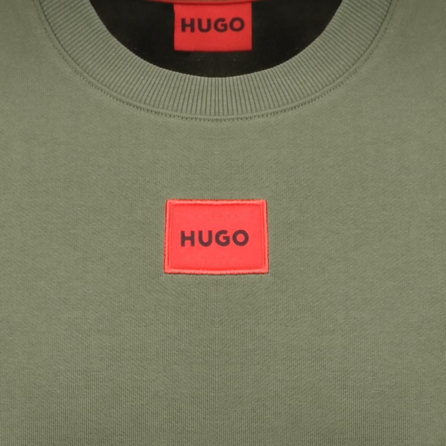 Image number 3 for HUGO Diragol 212 Sweatshirt Green