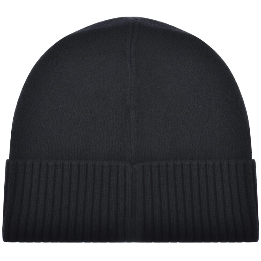 Image number 2 for BOSS Akaio Wool Blend Beanie Navy