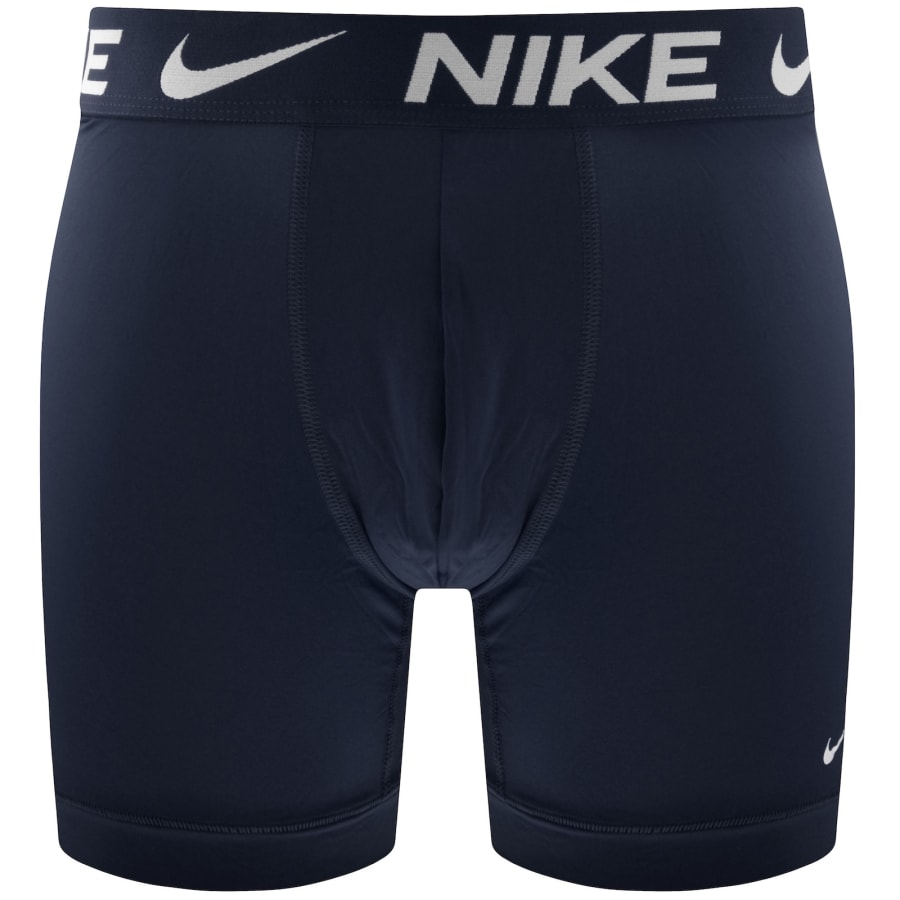 Image number 3 for Nike Essential Micro 5 Pack Boxer Briefs Blue