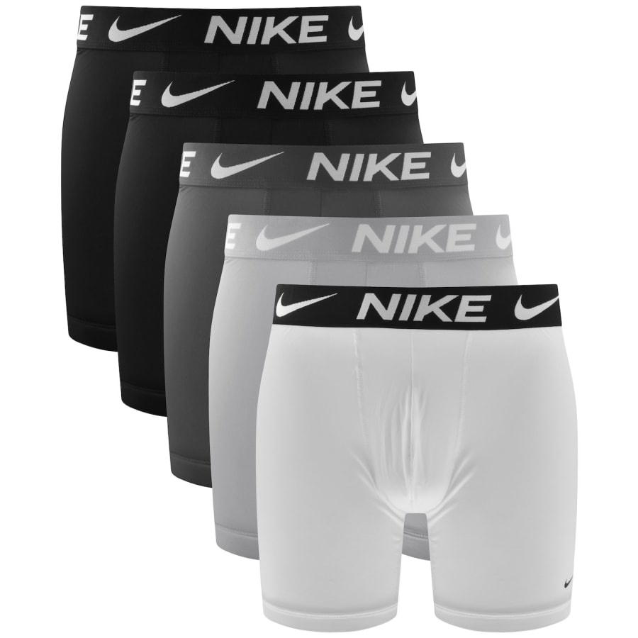 Image number 1 for Nike Essential Micro 5 Pack Boxer Briefs Multi