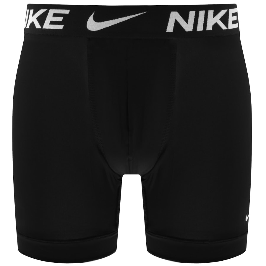Image number 2 for Nike Essential Micro 5 Pack Boxer Briefs Black