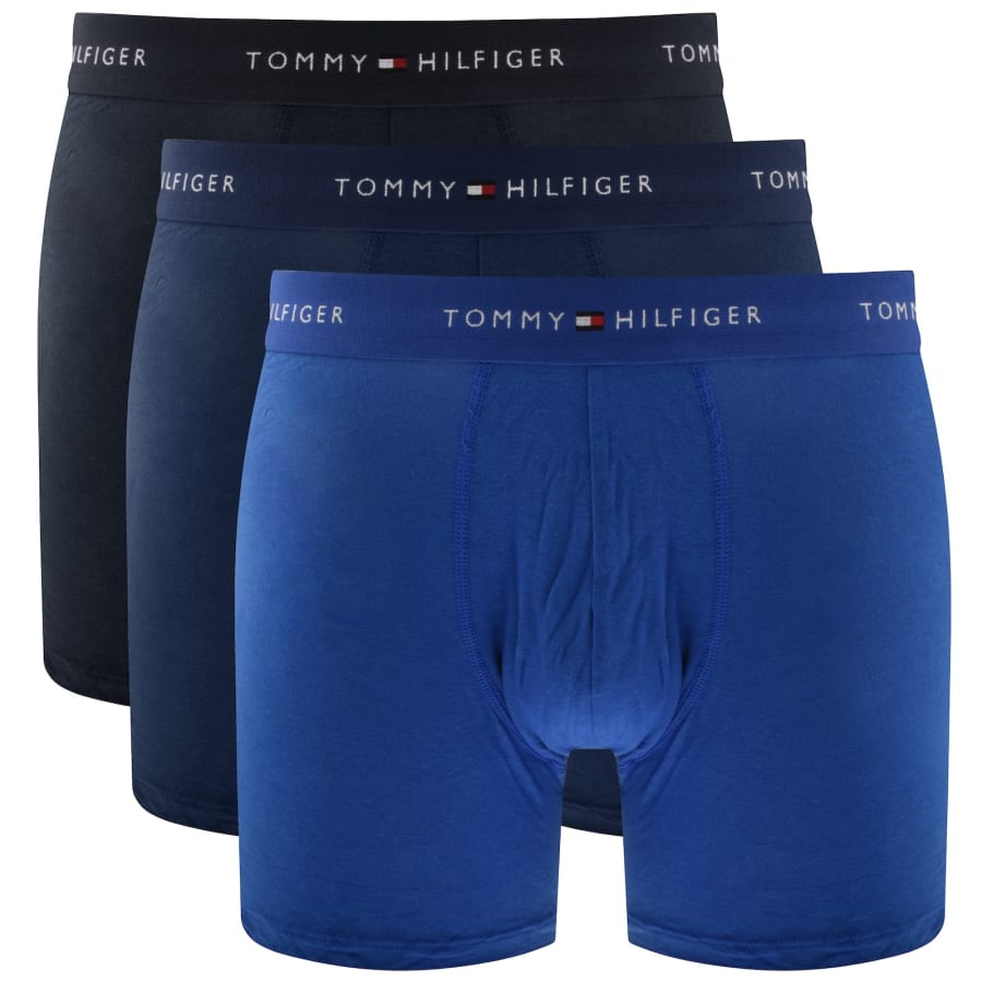 Image number 1 for Tommy Hilfiger 3 Pack Boxer Briefs Multi