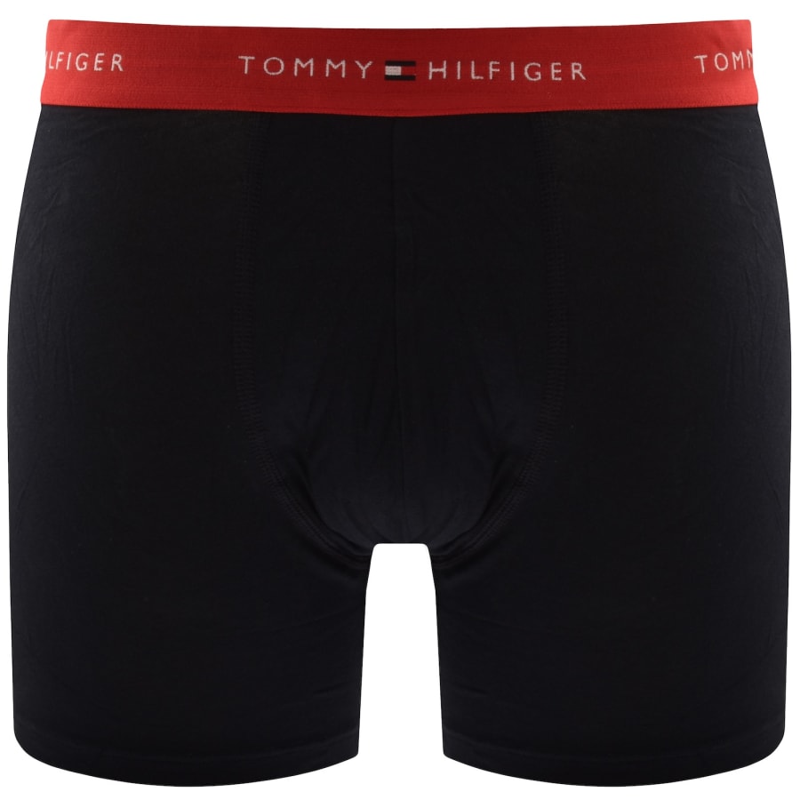 Image number 2 for Tommy Hilfiger Underwear 3 Pack Boxer Briefs Navy