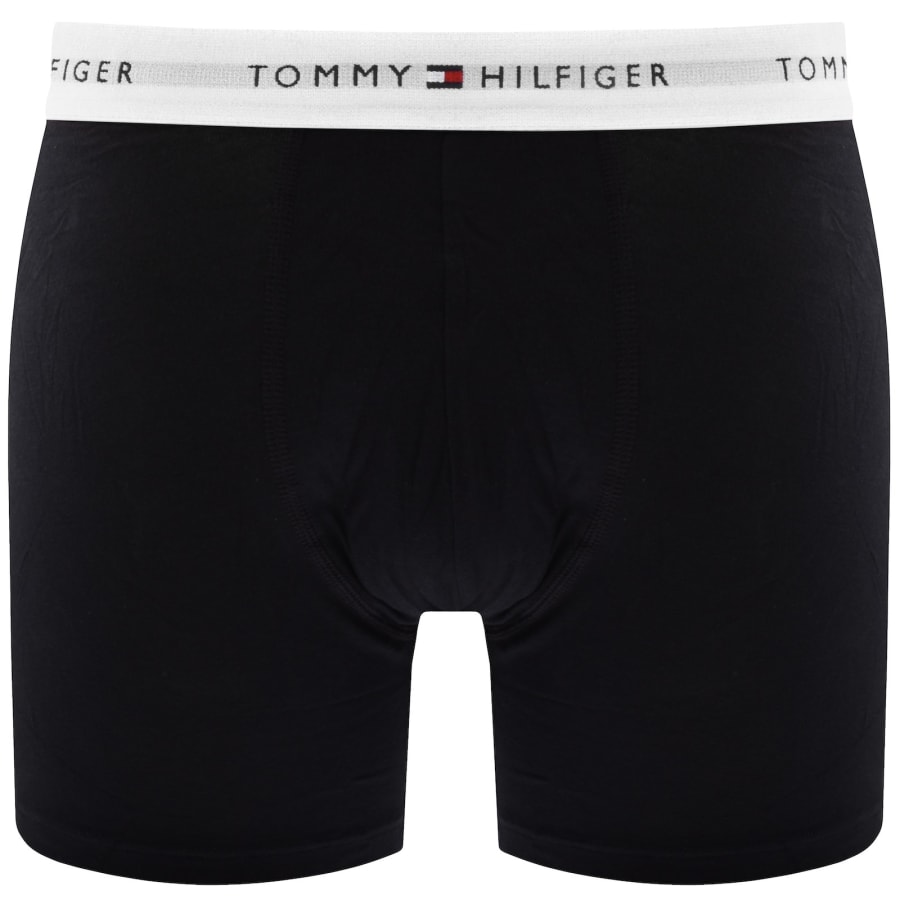 Image number 3 for Tommy Hilfiger Underwear 3 Pack Boxer Briefs Navy