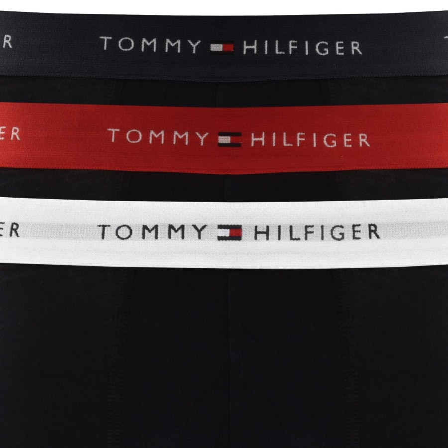 Image number 5 for Tommy Hilfiger Underwear 3 Pack Boxer Briefs Navy