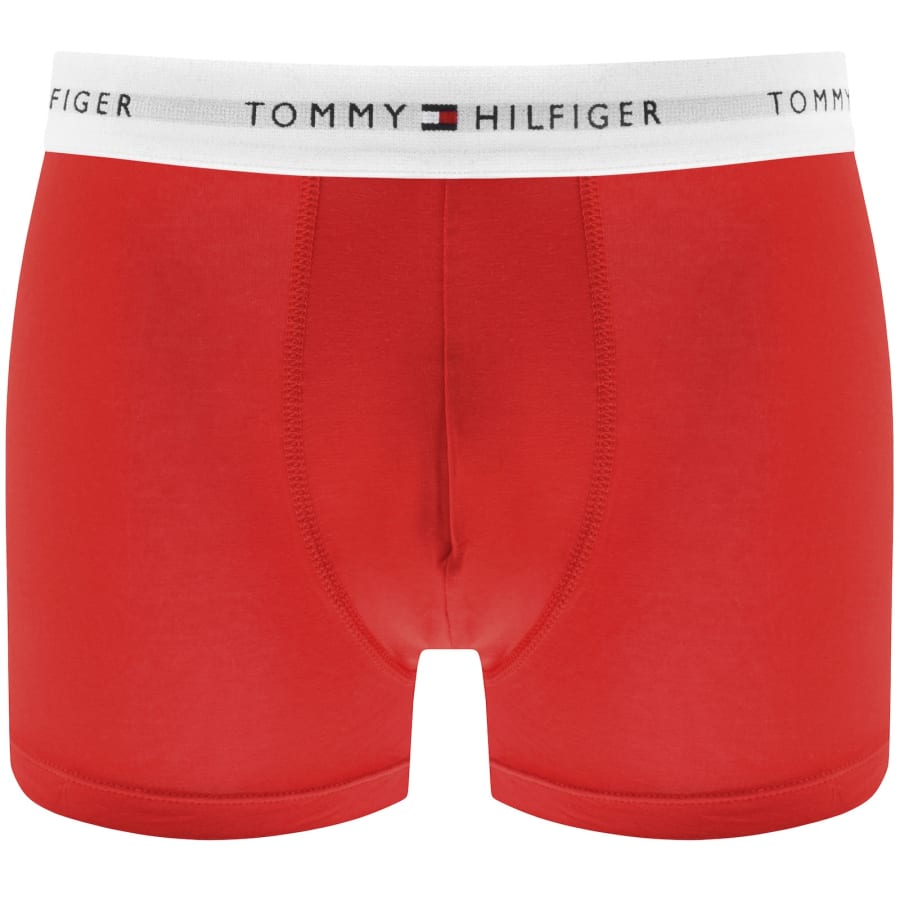 Image number 4 for Tommy Hilfiger Underwear 3 Pack Trunks Multi