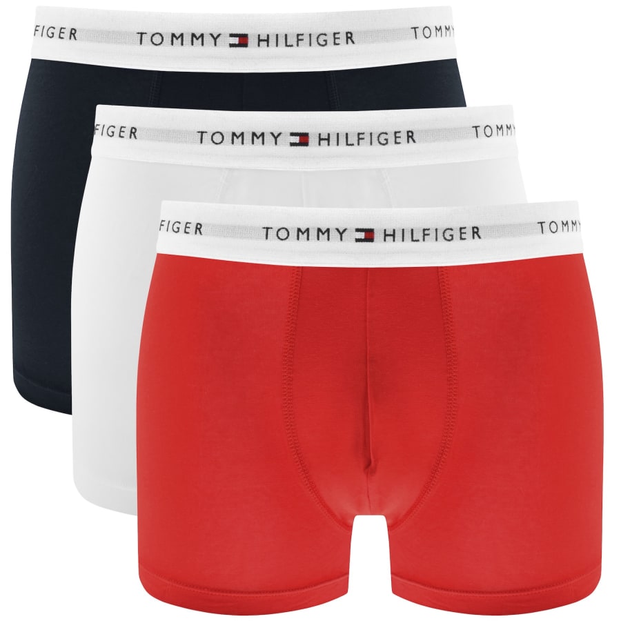 Image number 1 for Tommy Hilfiger Underwear 3 Pack Trunks Multi