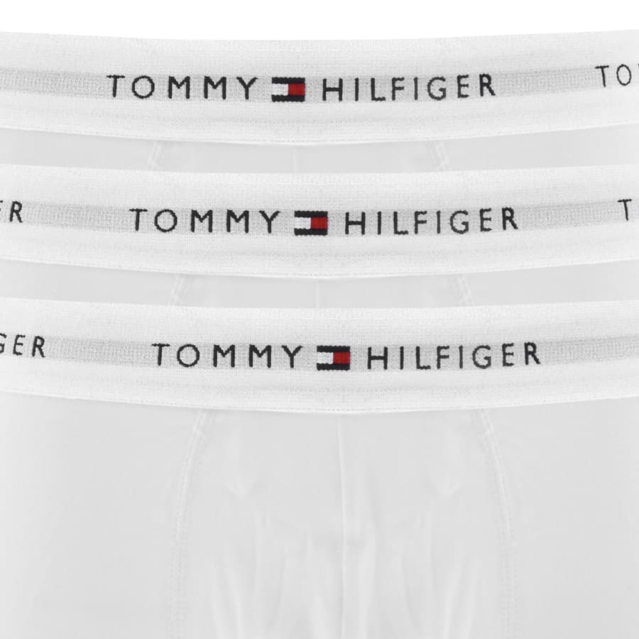 Image number 3 for Tommy Hilfiger Underwear 3 Pack Trunks White